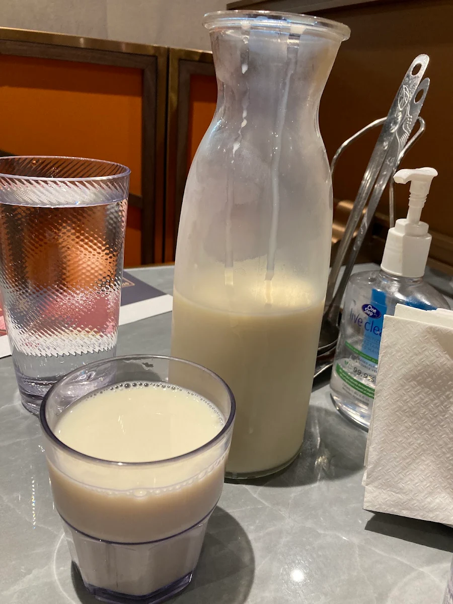 soy milk 豆浆